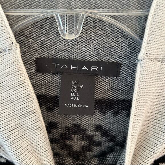 Tahari Star Nordic Sweater Size Large - Picture 5 of 8